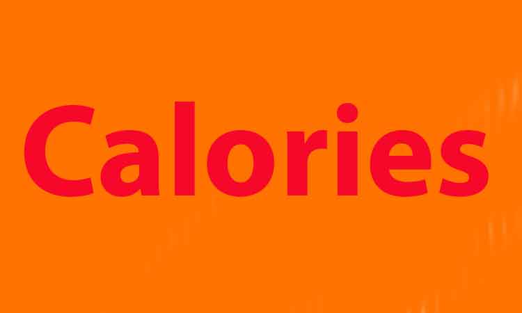 How many calories does a hardworking person require per day..?