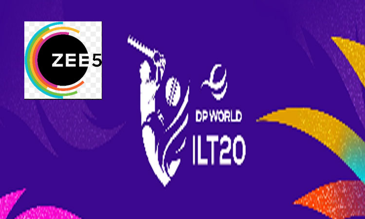 Zee Entertainment Expands Broadcast Reach with 15 TV Channels and ZEE5 for DP World ILT20 Season 3