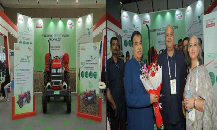 Mahindra Showcases CBG-powered Tractor technology in New Delhi