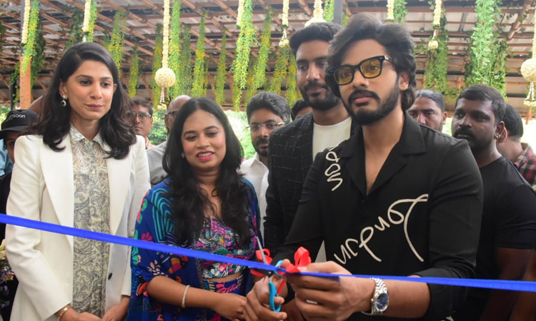 Actor Teja Sajja Inaugurates Monsoon Luxury Salon’s First Hyderabad Branch in Jubilee Hills