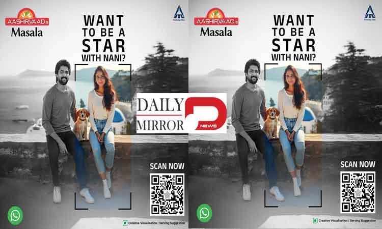 నేచురల్ స్టార్ నానీతో ఆసక్తికరమైన డిజిటల్ ప్రయాణం ప్రారంభించిన ఆశీర్వాద్ మసాలా