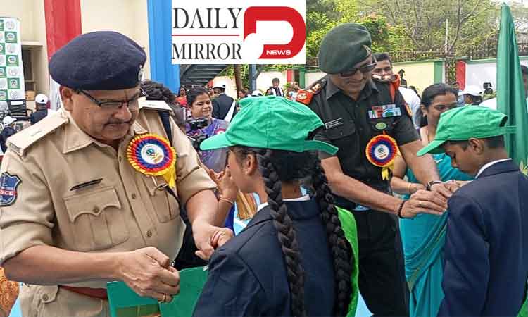 తిరుమలగిరి పల్లవి మోడల్ స్కూల్ లో ఘనంగా త్రివిధోత్సవం..