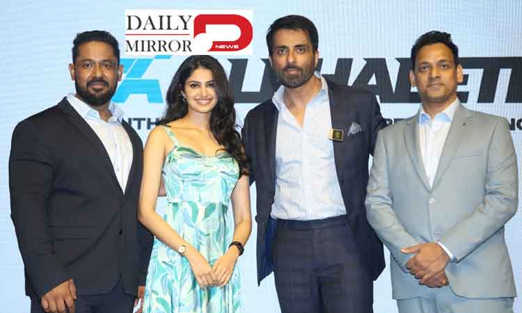 Sonu Sood and Manasa Varanasi Launch ‘Alphalete’ Health Supplements..
