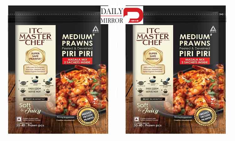 ITC Master Chef Introduces Freshly Frozen Piri Piri Prawns for Seafood Lovers..