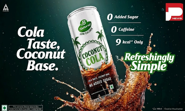 ITC Foods Launches B Natural ‘Coconut Cola’ in India: Zero Caffeine, Zero Added Sugar, Just 9 Kcal